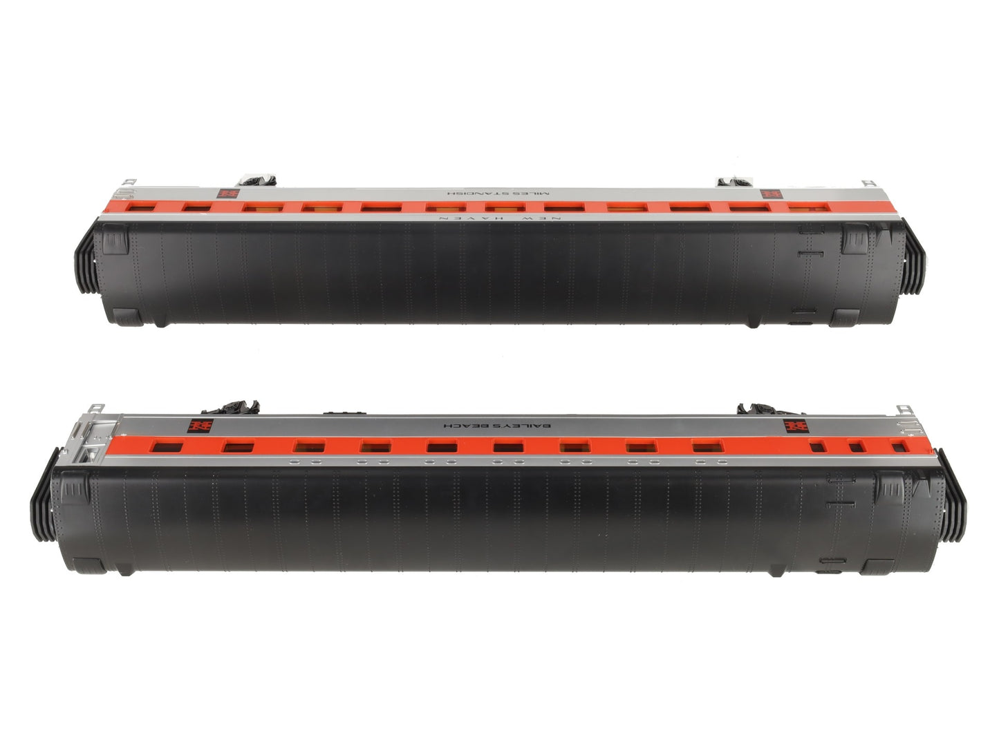 MTH 20-80005B O NH 70' Streamlined Sleeper/Diner Passenger Car Set (Set of 2) EX/Box