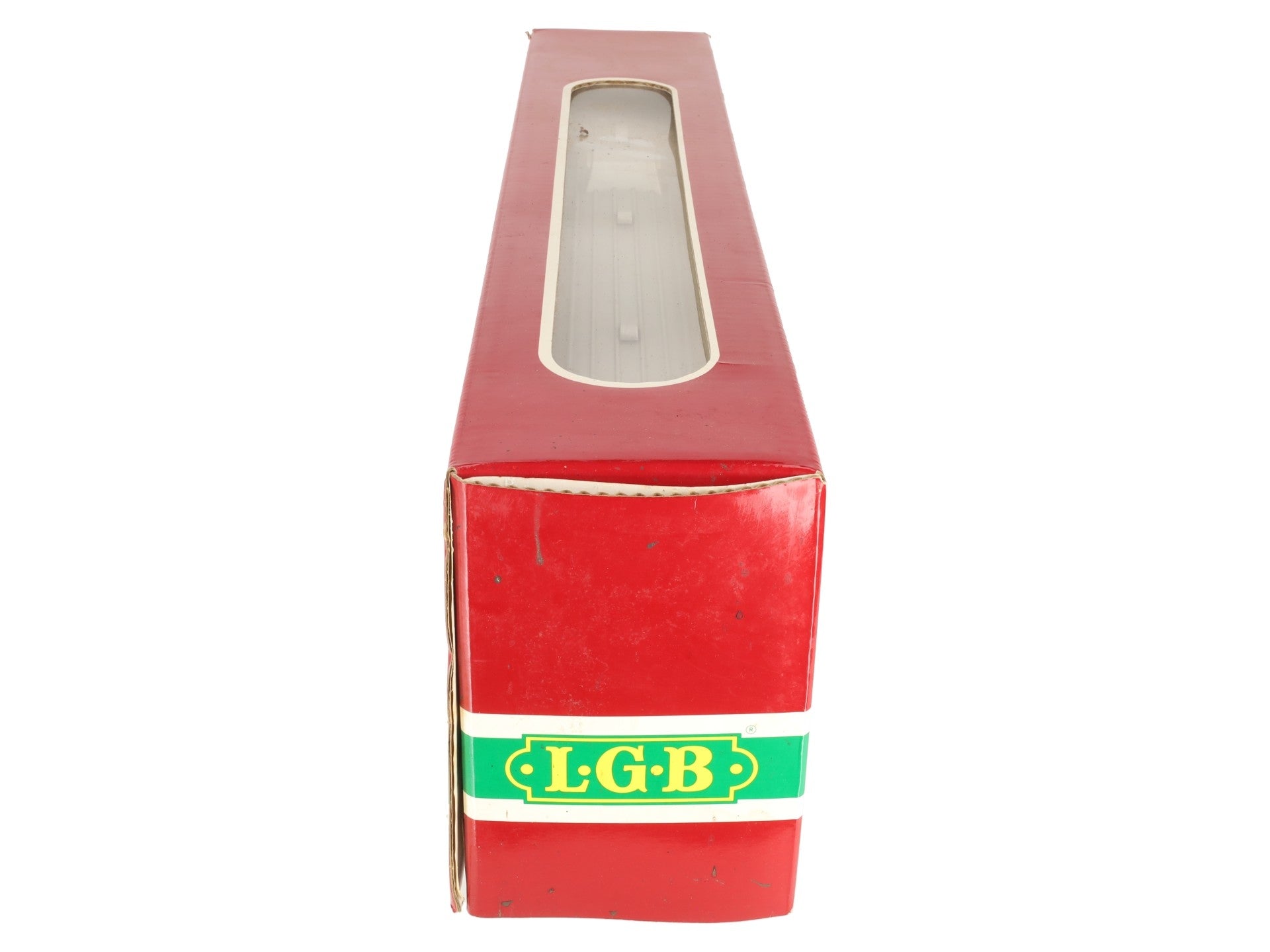 LGB 3068 G Scale RhB Red Restaurant / Diner Car #3815 (Metal Wheels) EX/Box