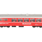 LGB 3068 G Scale RhB Red Restaurant / Diner Car #3815 (Metal Wheels) EX/Box