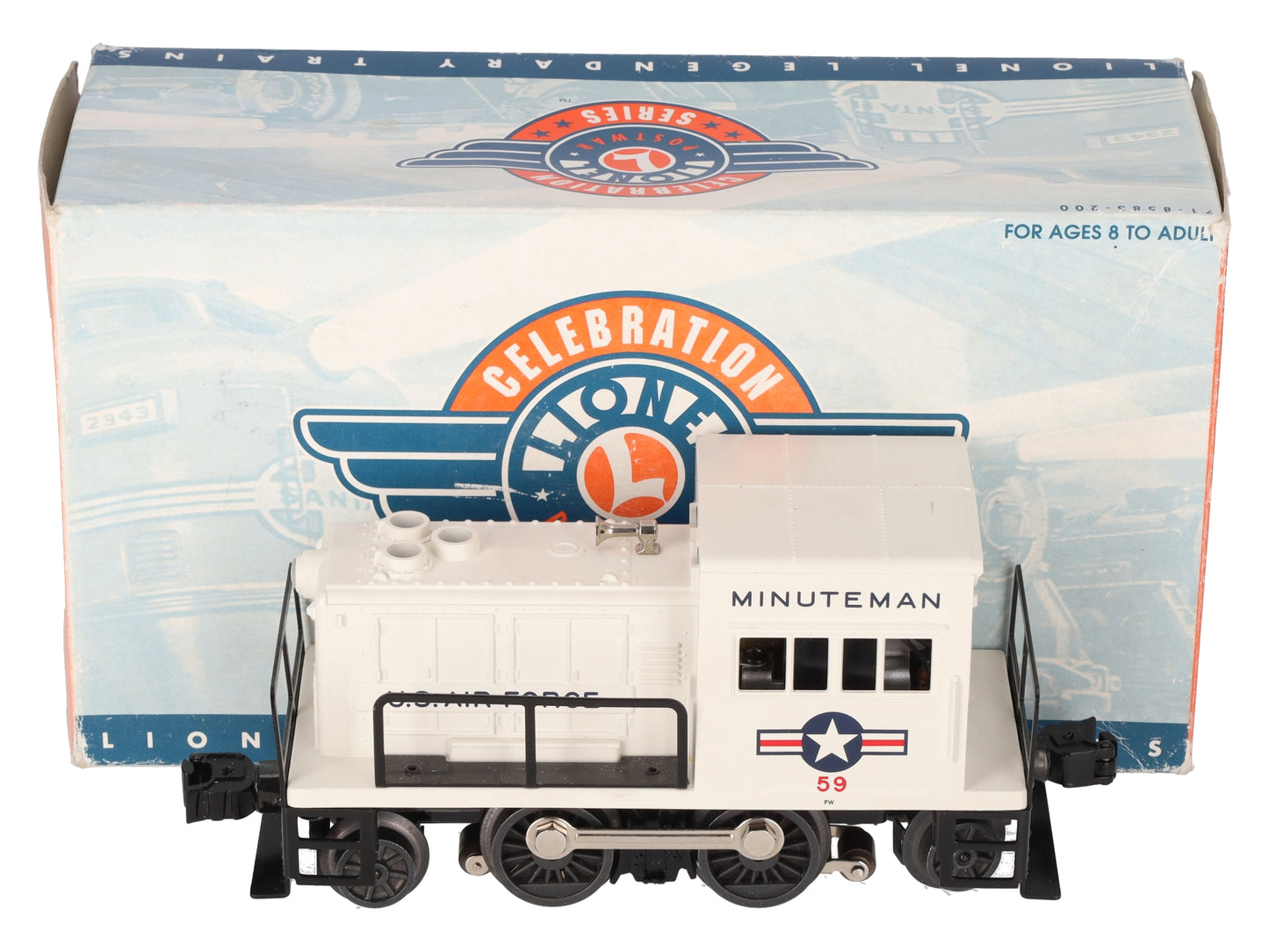 Lionel 6-18456 O Gauge Postwar Celebration Series 59 Minuteman Switcher #59 EX/Box
