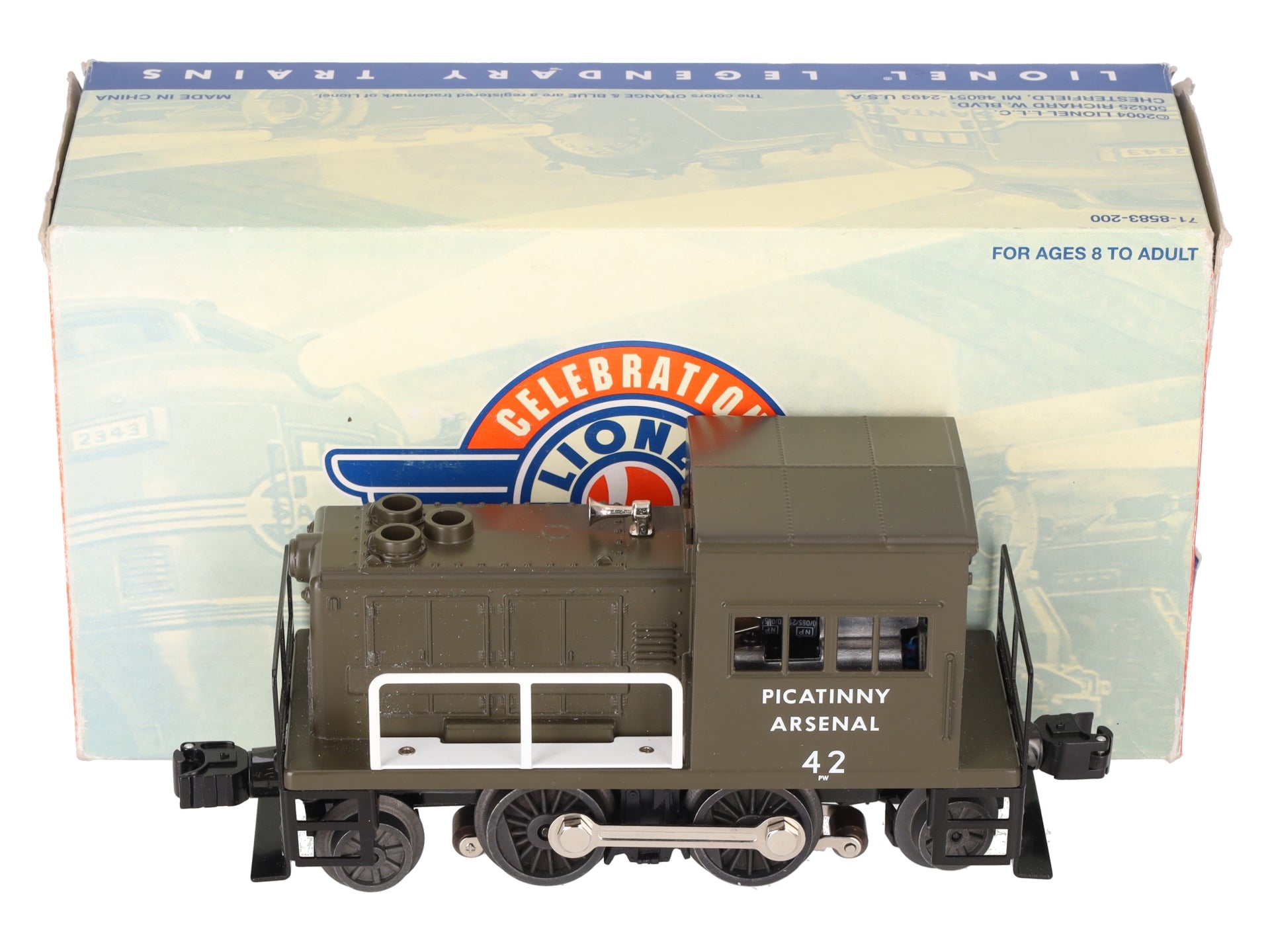 Lionel 6-28405 O Gauge PWC Picatinny Arsenal Motorized Unit w/ TMCC #42 EX/Box