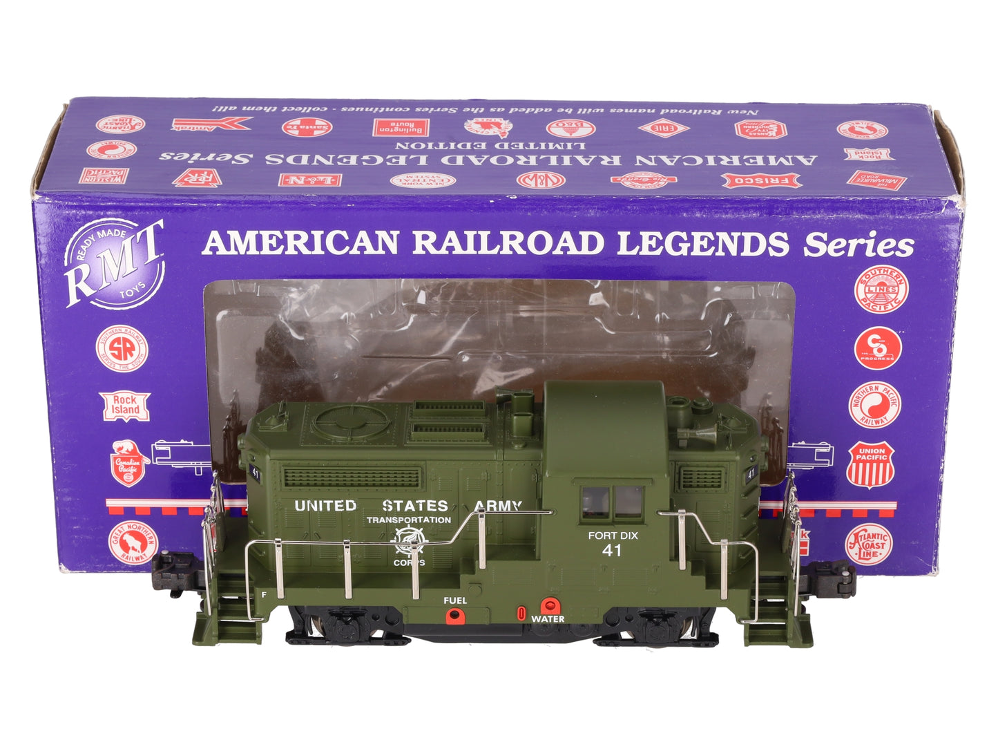 RMT 4311 O Gauge US Army Ft. Dix Powered BEEP Diesel Locomotive #41 EX/Box