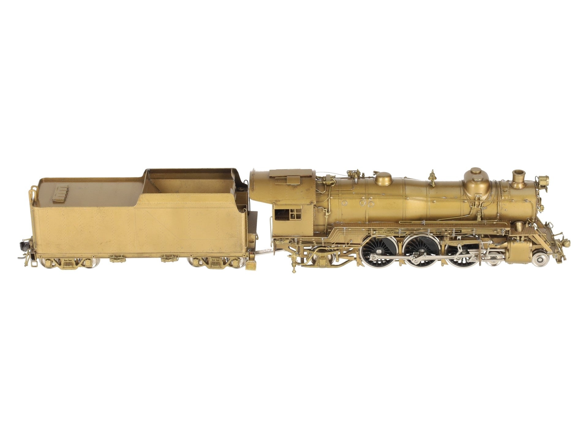 Overland HO BRASS Baltimore & Ohio P-1d 4-6-2 Steam Locomotive & Tender EX/Box