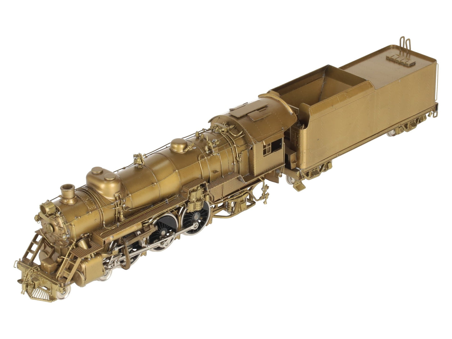 Overland HO BRASS Baltimore & Ohio P-1d 4-6-2 Steam Locomotive & Tender EX/Box