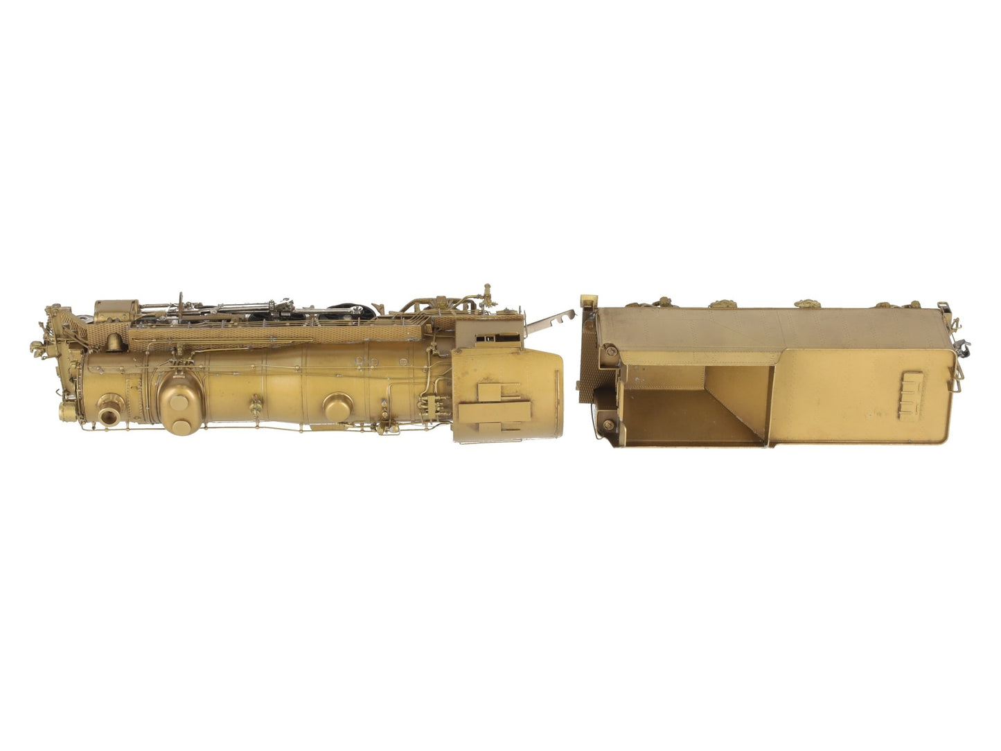 Overland HO BRASS Baltimore & Ohio P-1d 4-6-2 Steam Locomotive & Tender EX/Box