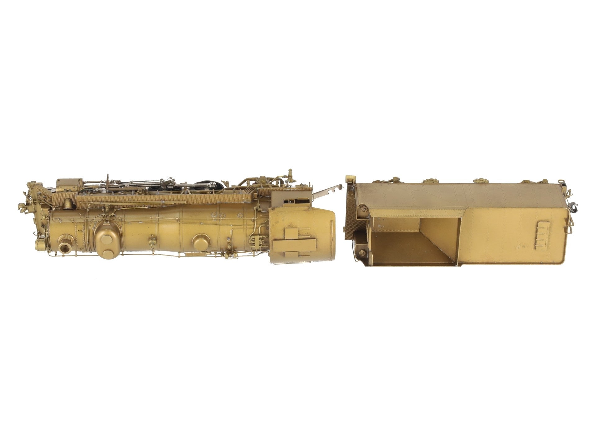 Overland HO BRASS Baltimore & Ohio P-1d 4-6-2 Steam Locomotive & Tender EX/Box