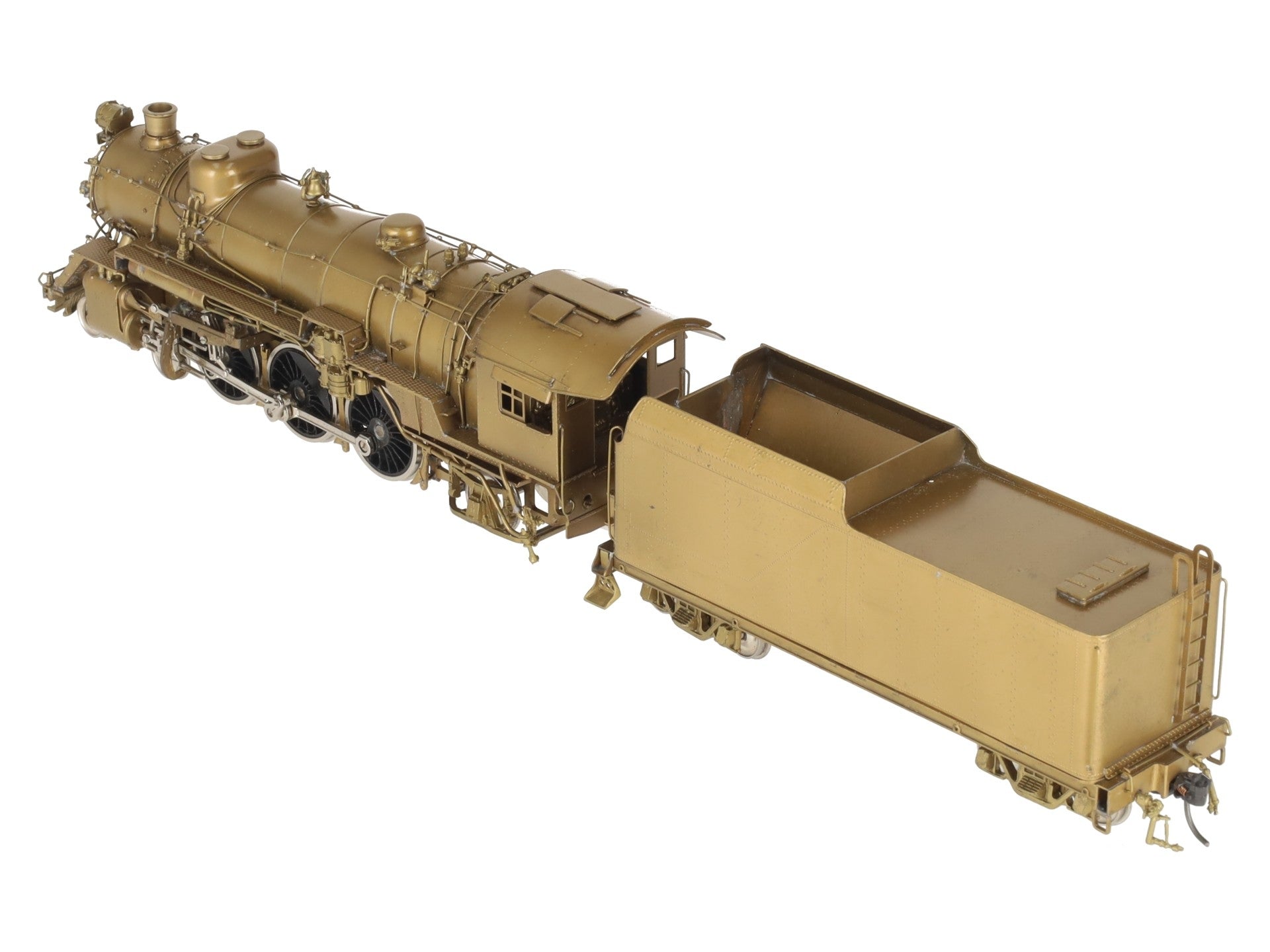 Overland HO BRASS Baltimore & Ohio P-1d 4-6-2 Steam Locomotive & Tender EX/Box