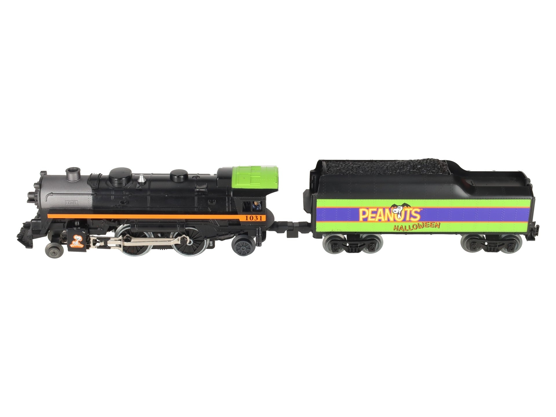 Lionel 6-30214 O Gauge Peanuts Halloween Steam Locomotive & Tender #1031 EX