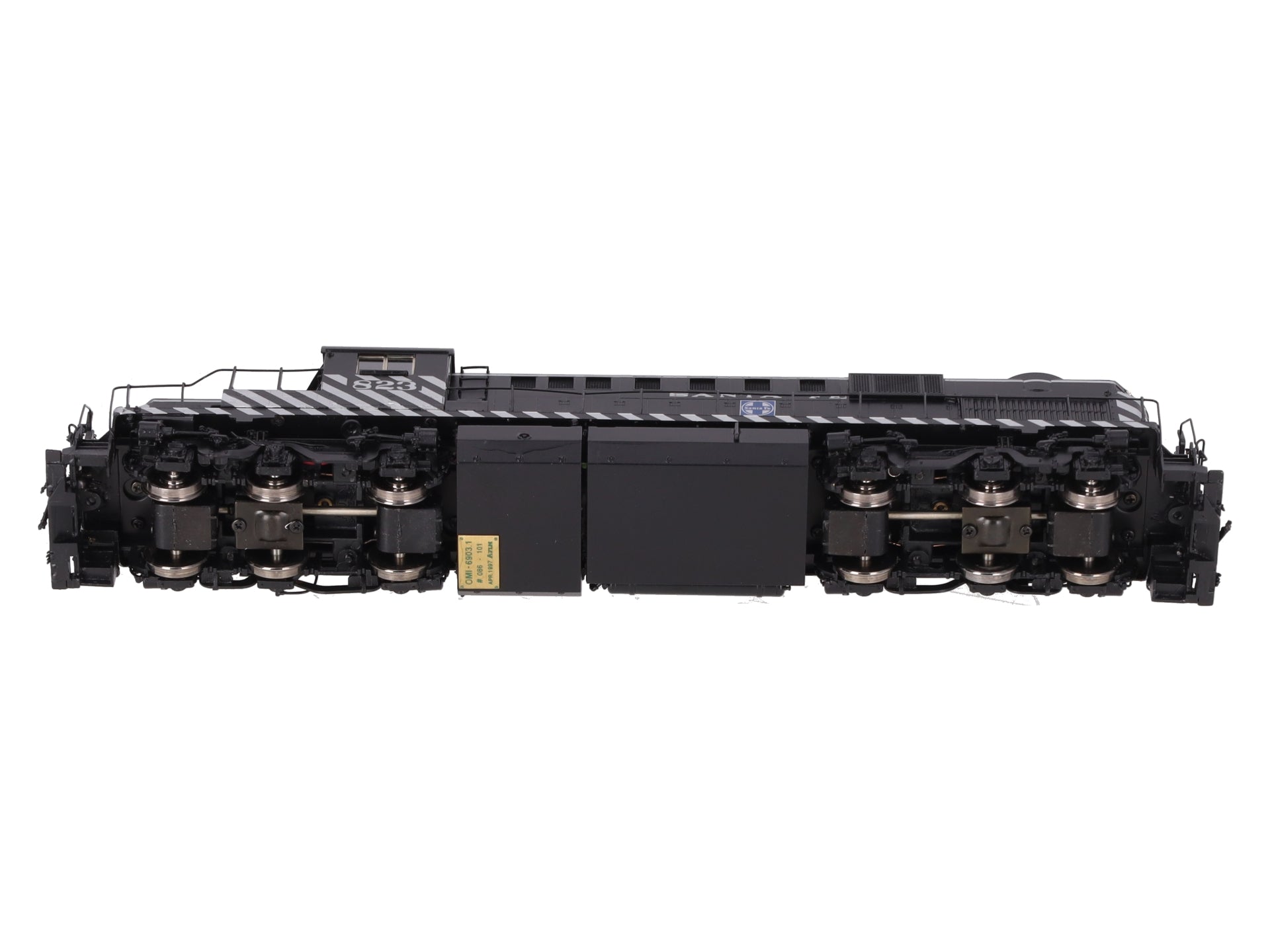 Overland 6903.1 HO Scale BRASS AT&SF RSD15 Diesel Locomotive #823- F/P EX/Box