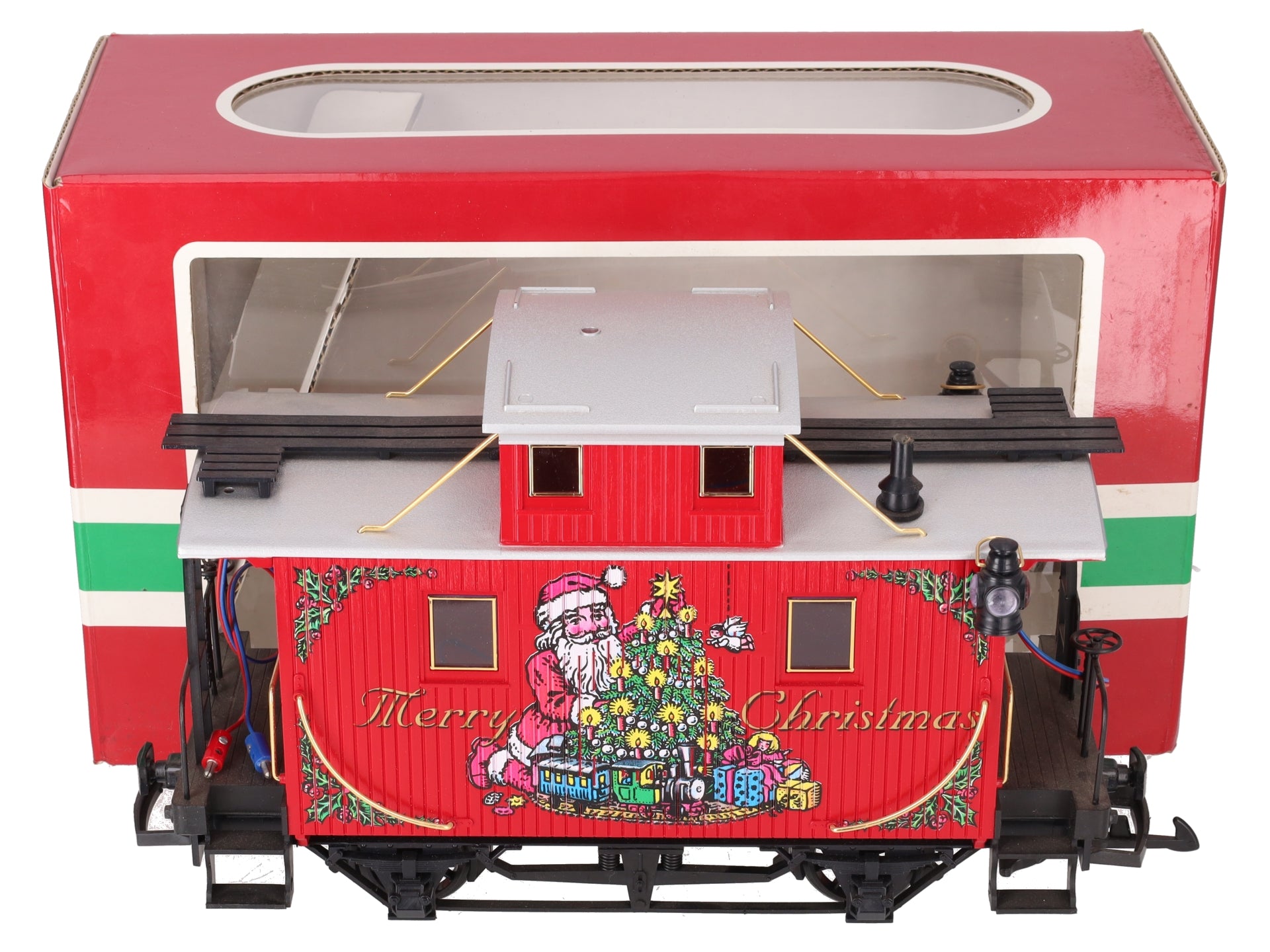 LGB 44650 G Scale Merry Christmas Caboose EX/Box