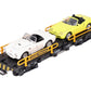 LGB 4159 G Scale Express Flatcar with 2 Automobiles EX/Box