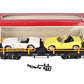 LGB 4159 G Scale Express Flatcar with 2 Automobiles EX/Box