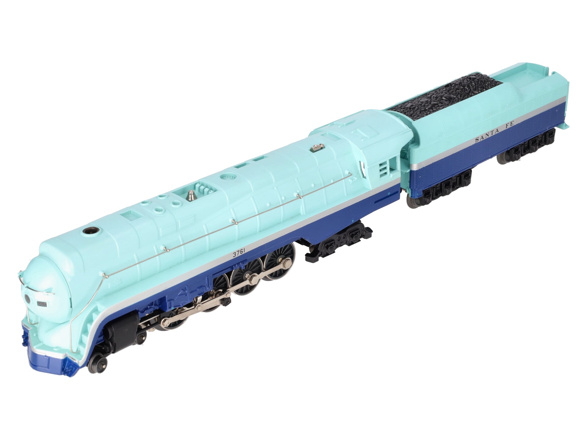 Williams 40301 O Gauge Santa Fe Blue Goose J Class 4-8-4 Steam Locomotive #3761 EX/Box