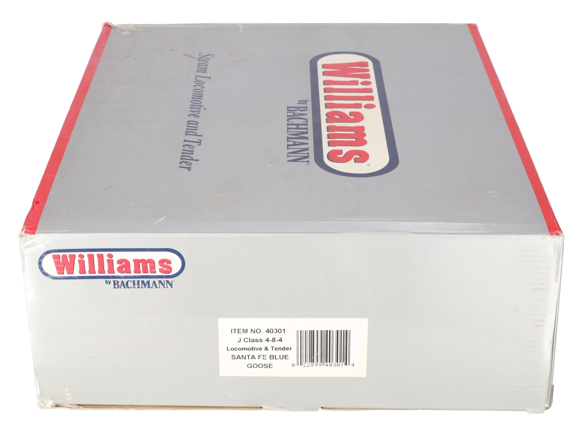 Williams 40301 O Gauge Santa Fe Blue Goose J Class 4-8-4 Steam Locomotive #3761 EX/Box