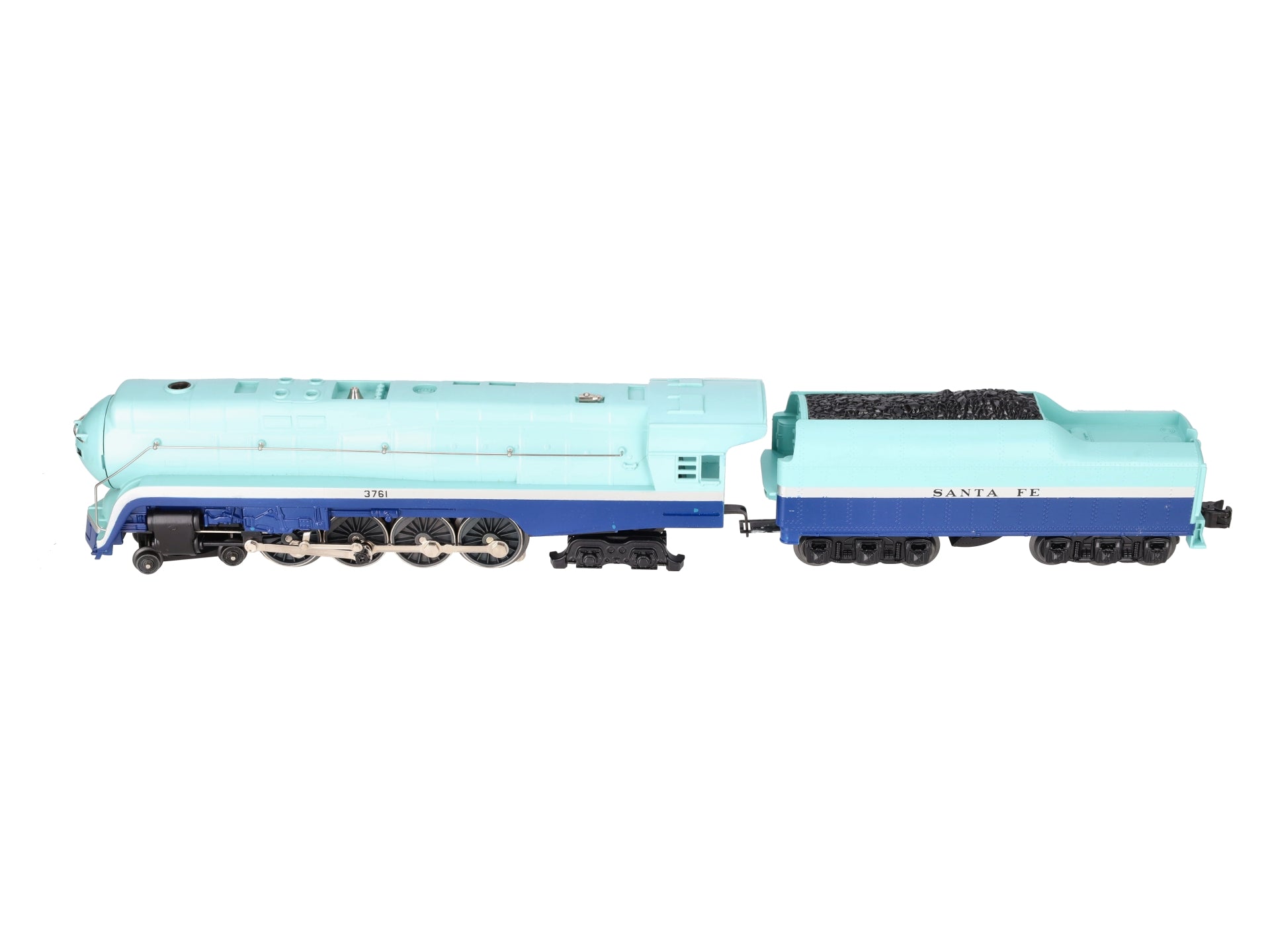 Williams 40301 O Gauge Santa Fe Blue Goose J Class 4-8-4 Steam Locomotive #3761 EX/Box
