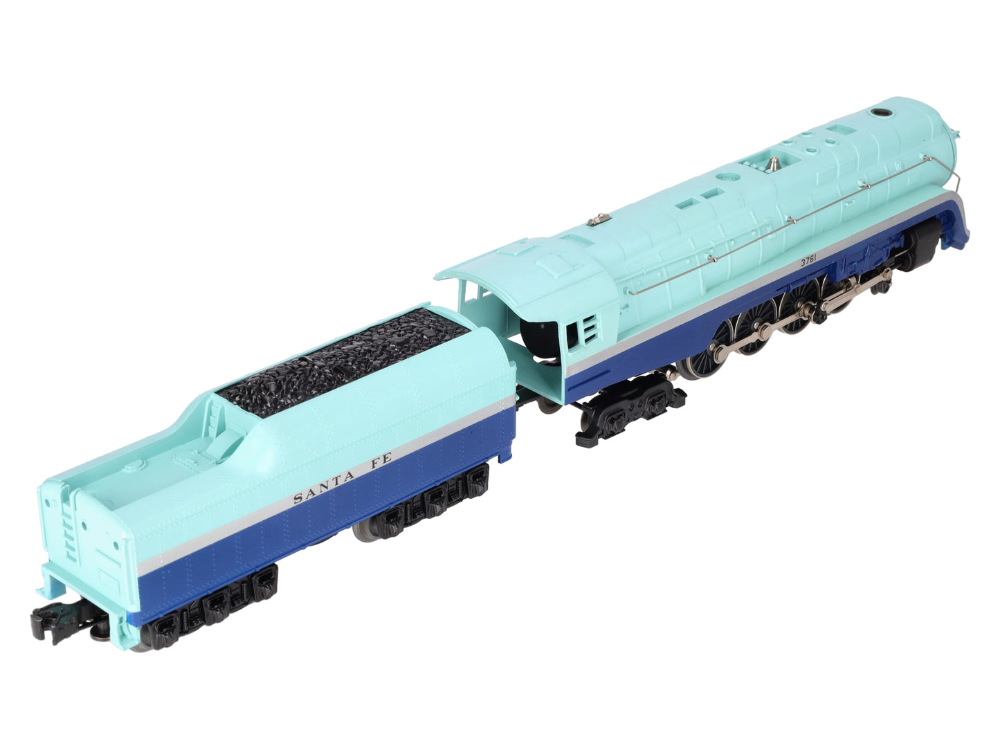 Williams 40301 O Gauge Santa Fe Blue Goose J Class 4-8-4 Steam Locomotive #3761 EX/Box