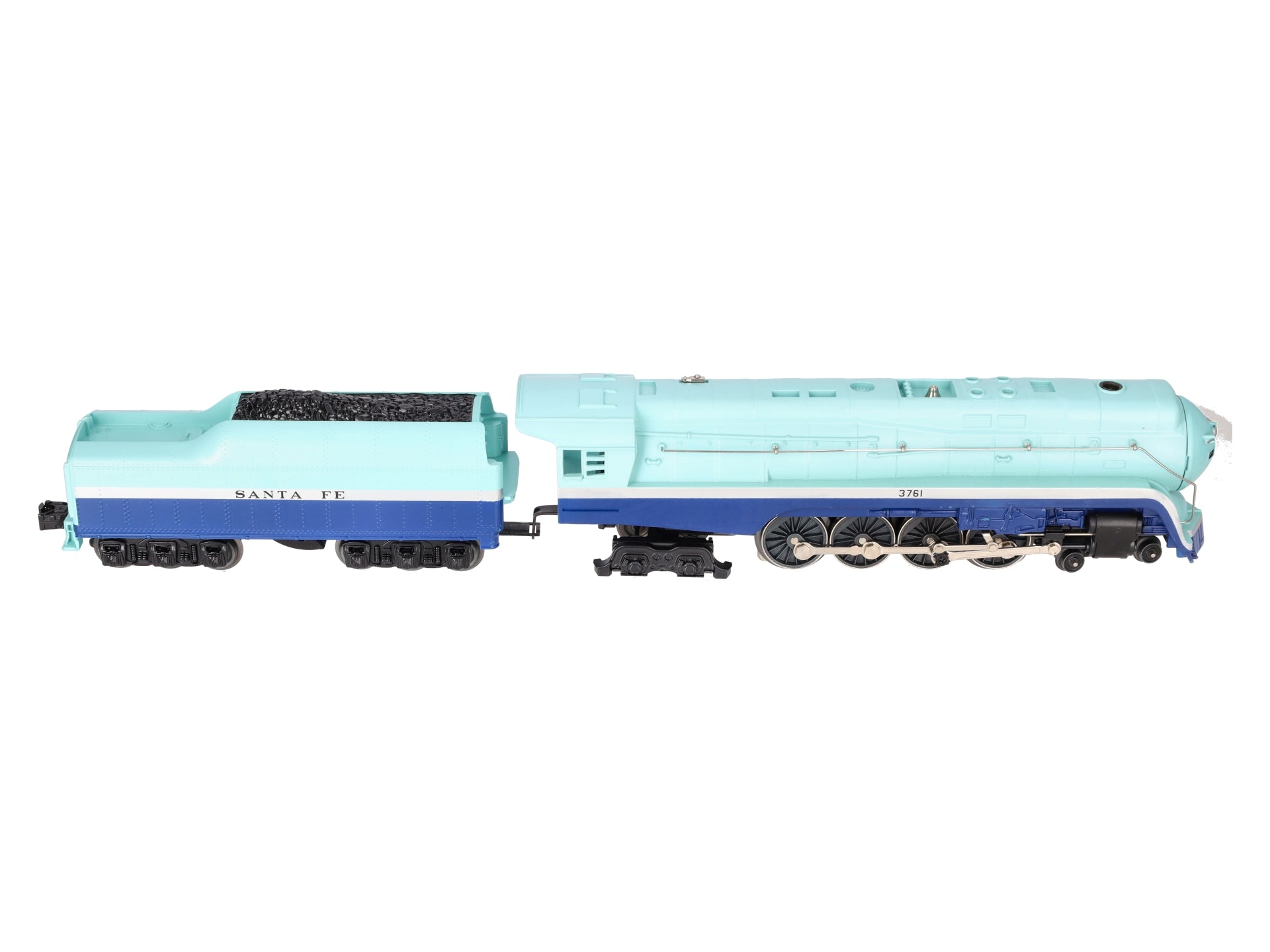Williams 40301 O Gauge Santa Fe Blue Goose J Class 4-8-4 Steam Locomotive #3761 EX/Box