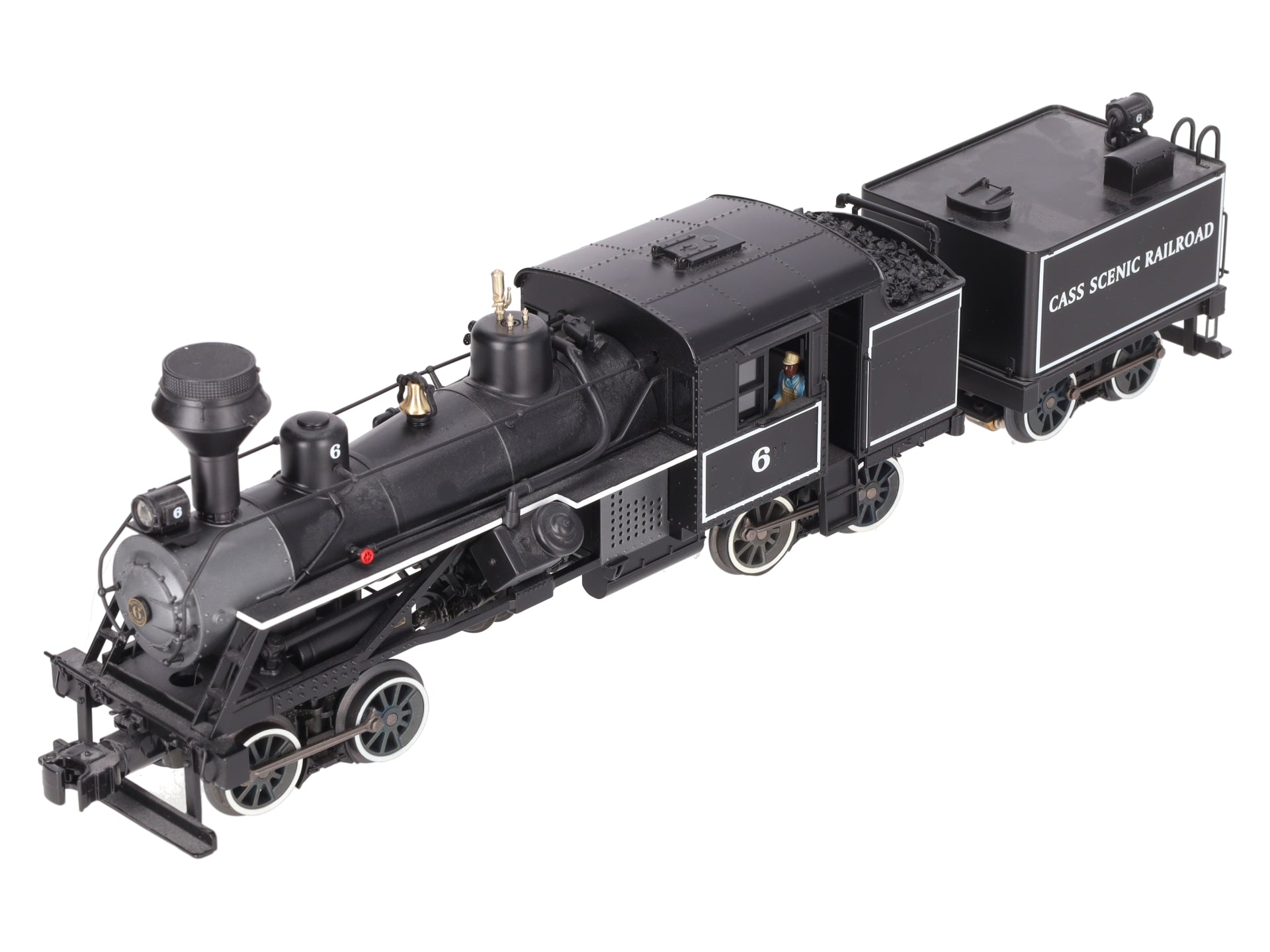 Lionel 6-82813 O Gauge Cass Scenic Heislers Steam Locomotive #6 LN/Box