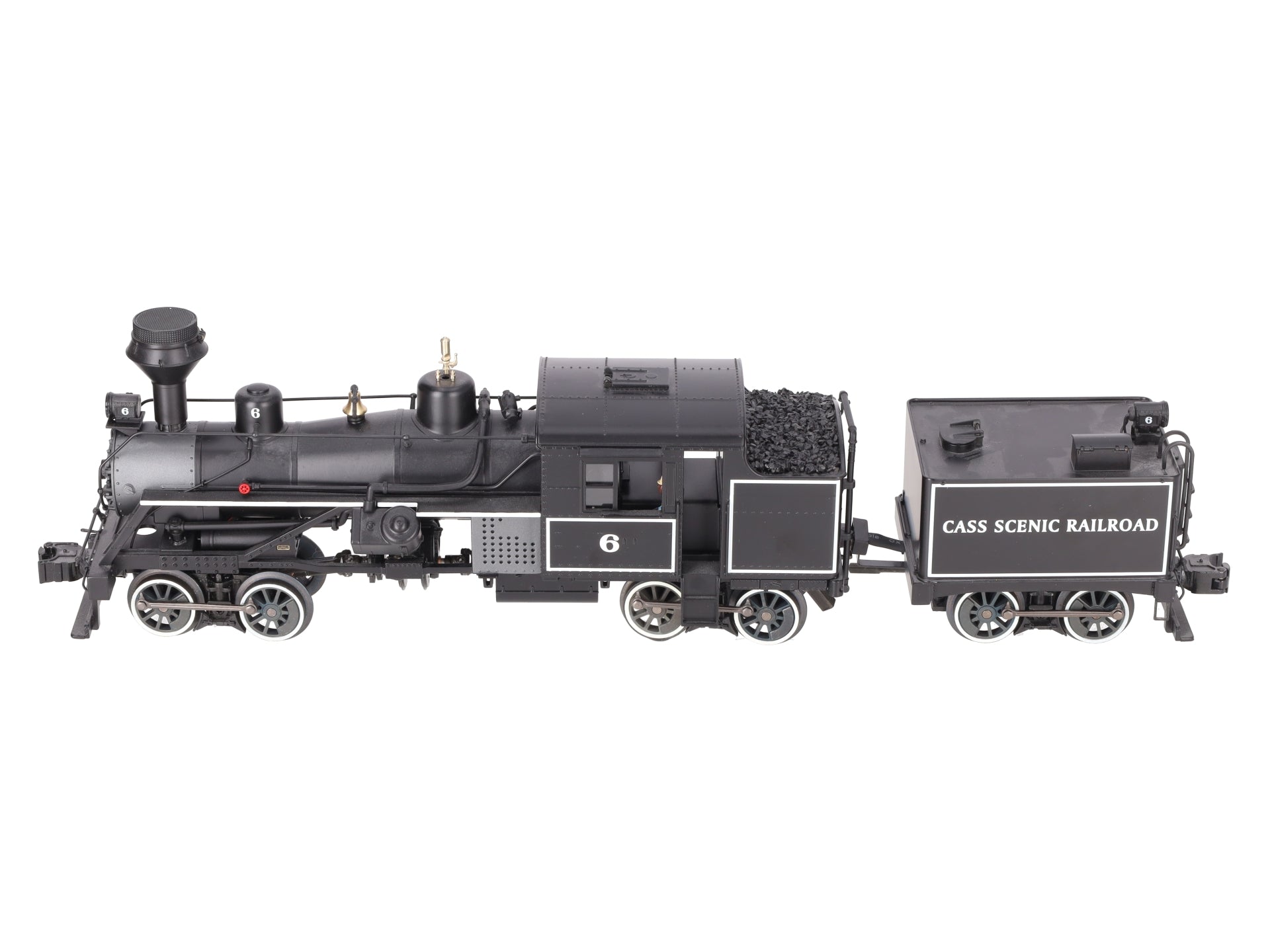 Lionel 6-82813 O Gauge Cass Scenic Heislers Steam Locomotive #6 LN/Box