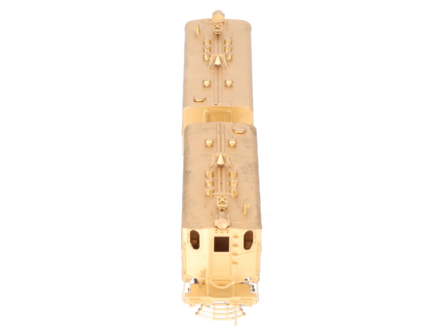 Soho 1211 HO Scale BRASS Pennsylvania #10 DD-1 2-Unit Electric- Unpainted VG/Box