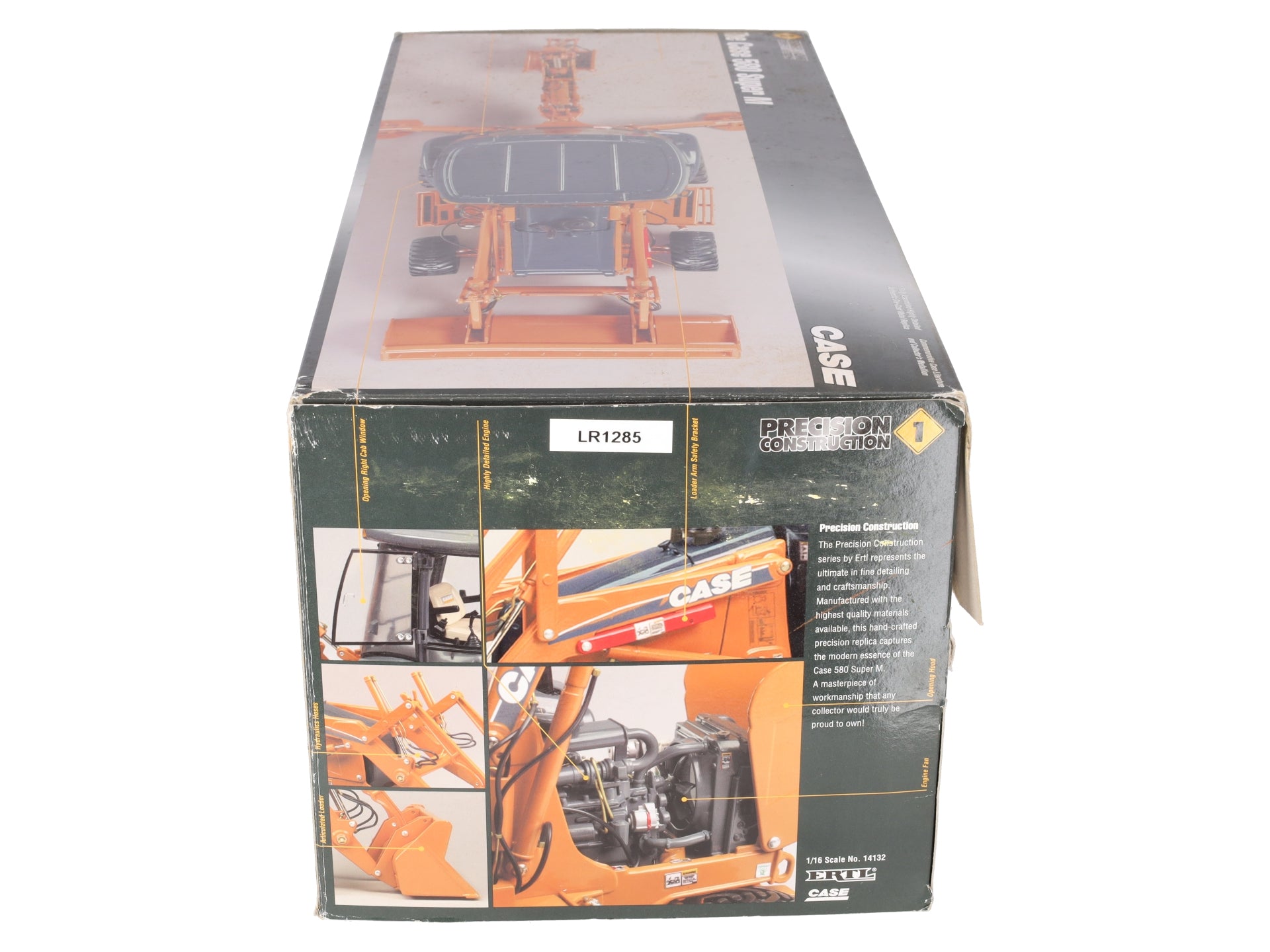 Ertl 14132 1:16 Scale Diecast Case 580 Super M Tractor EX/Box