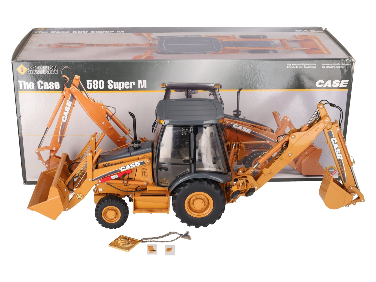 Ertl 14132 1:16 Scale Diecast Case 580 Super M Tractor EX/Box