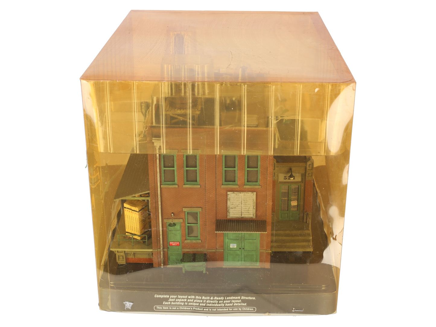 Woodland Scenics BR5848 O Scale Built-&-Ready Morrison's Door Factory Building EX/Box