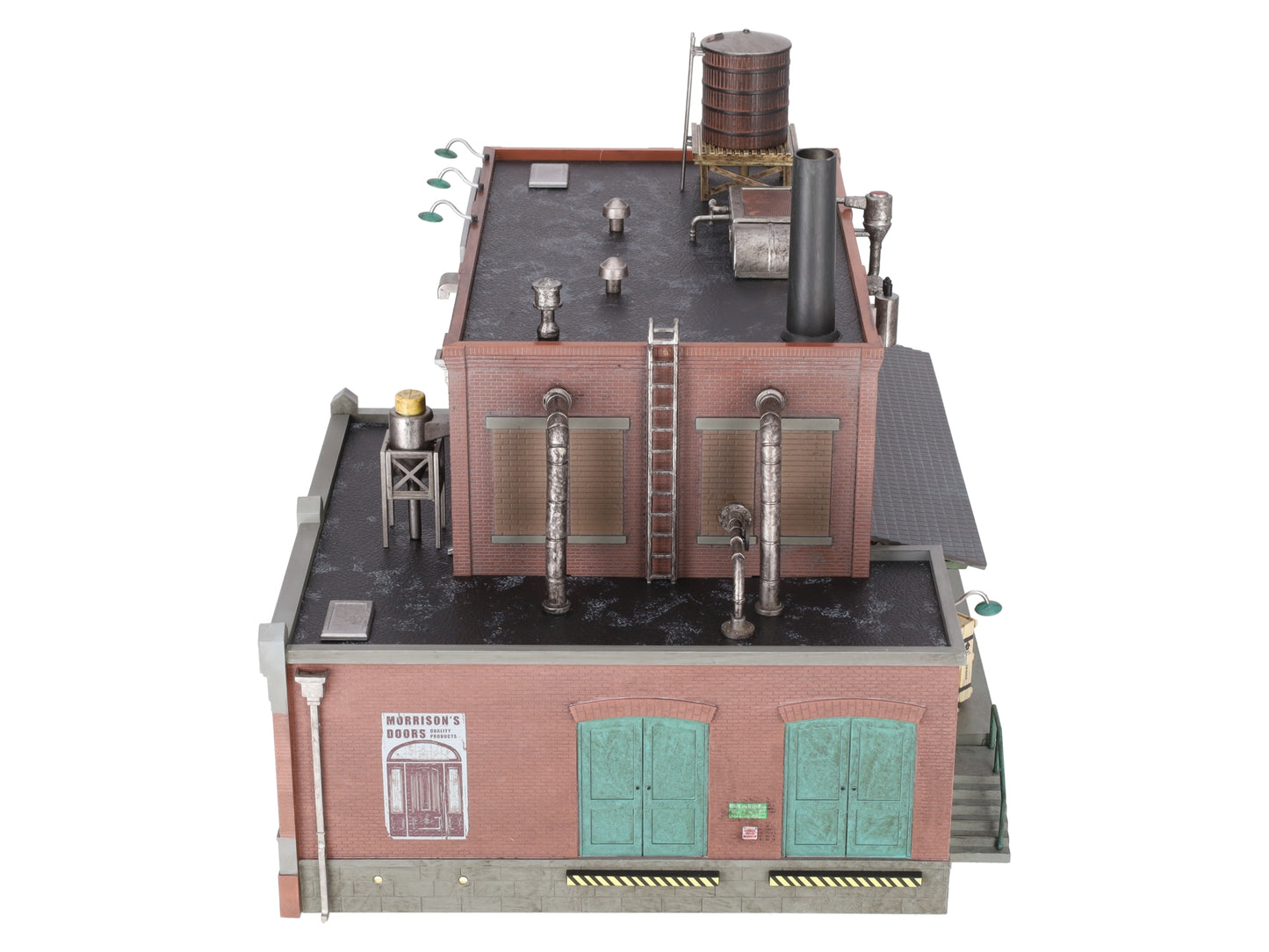 Woodland Scenics BR5848 O Scale Built-&-Ready Morrison's Door Factory Building EX/Box