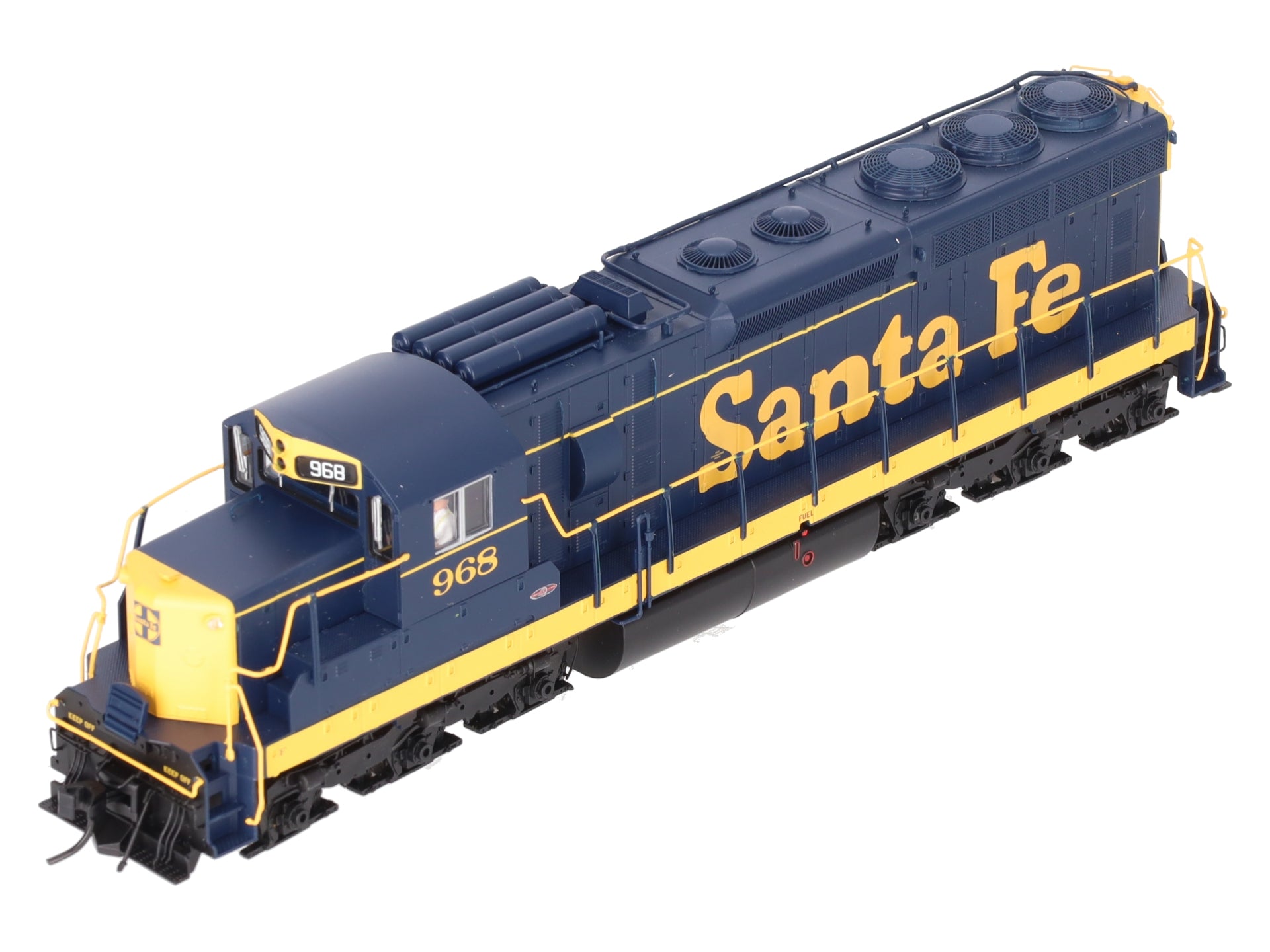 Atlas 7508 HO Scale Santa Fe EMD SD24 Diesel #968 w/DCC LN/Box