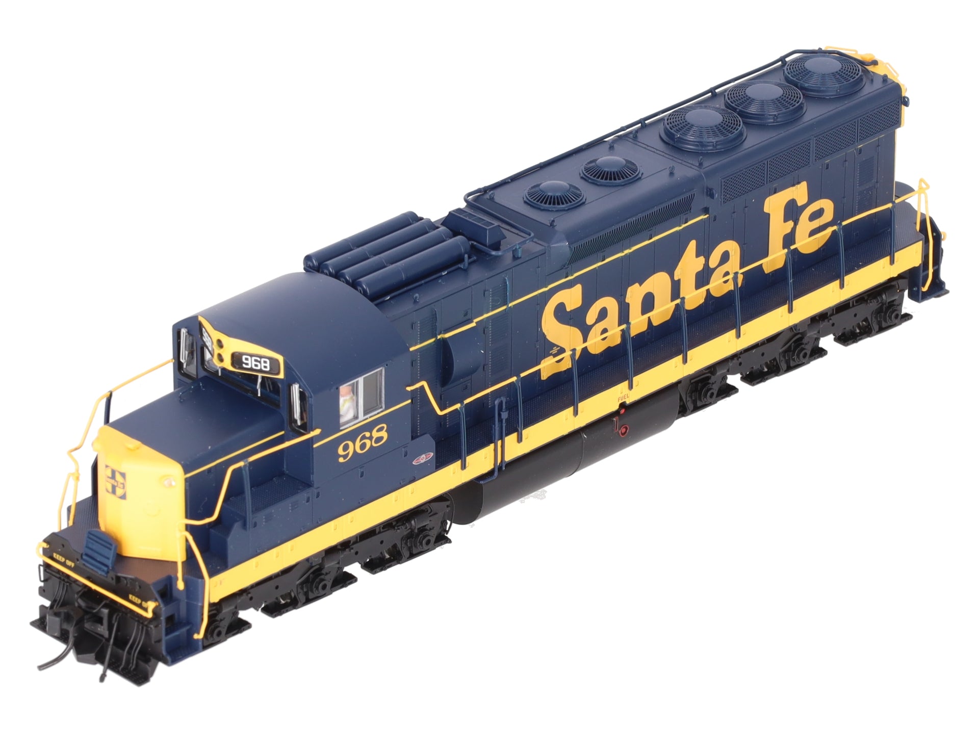 Atlas 7508 HO Scale Santa Fe EMD SD24 Diesel #968 w/DCC LN/Box