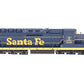 Atlas 7508 HO Scale Santa Fe EMD SD24 Diesel #968 w/DCC LN/Box