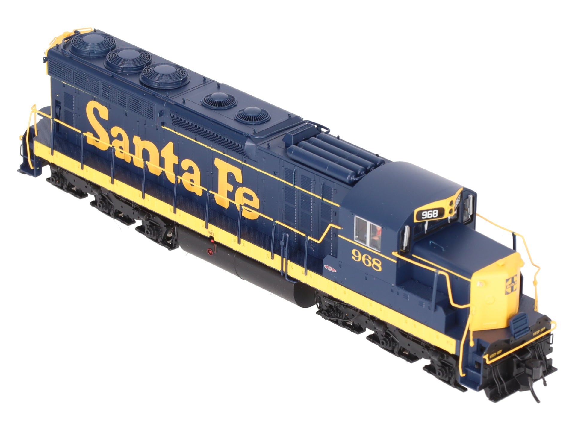 Atlas 7508 HO Scale Santa Fe EMD SD24 Diesel #968 w/DCC LN/Box