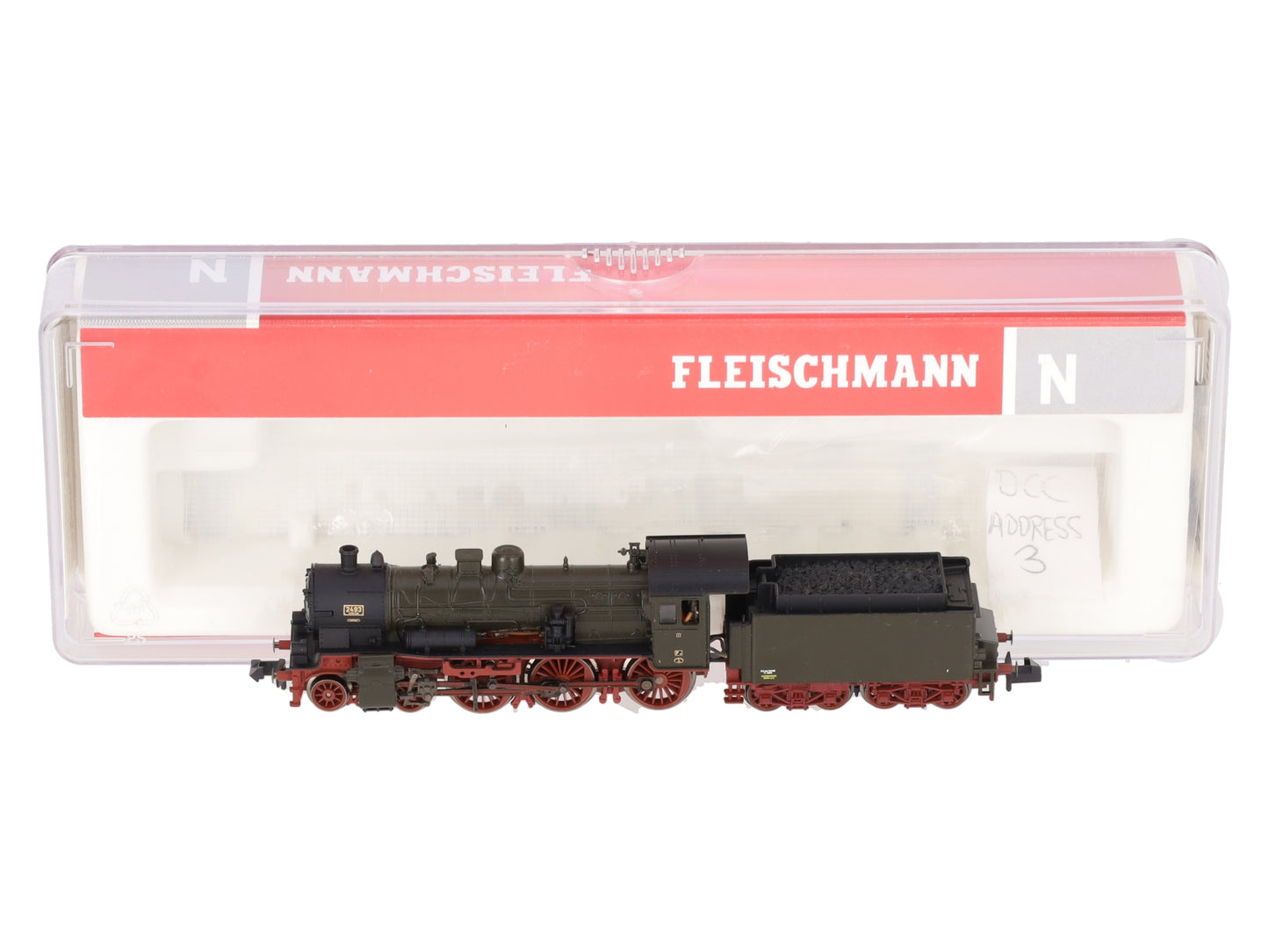 Fleischmann 716086 N Scale DB P8 KPEV Steam Locomotive & Tender EX/Box