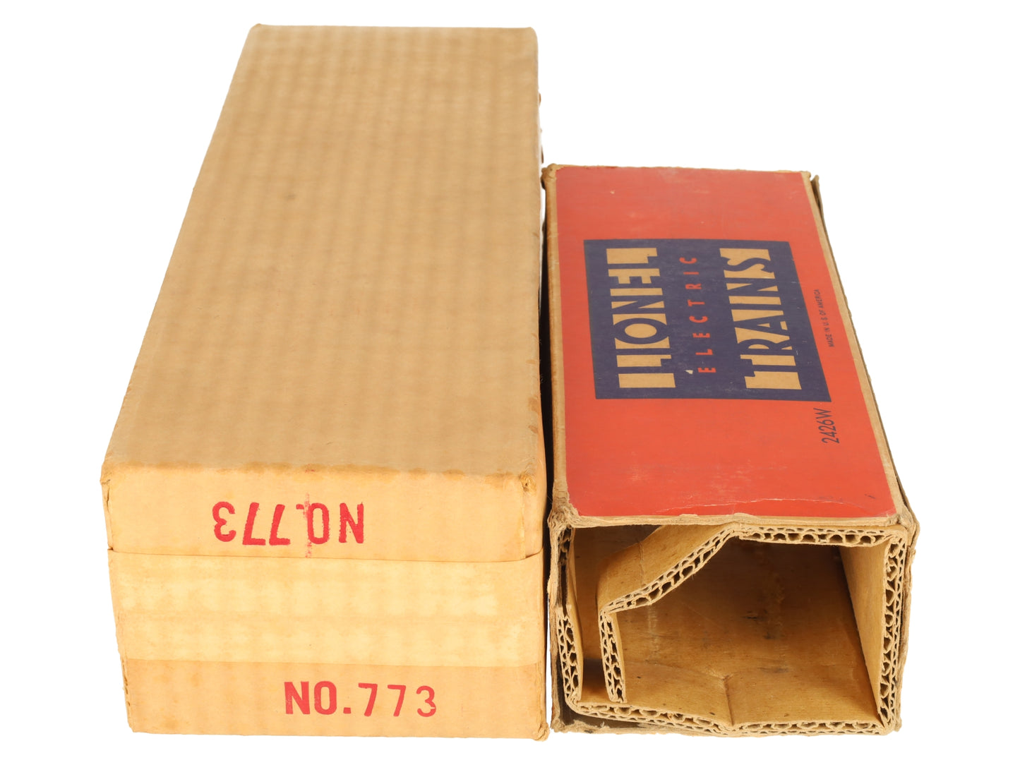 Lionel 773 Vintage O 4-6-4 Hudson Steam Locomotive w/2426W Tender - 1964 Version VG/Box