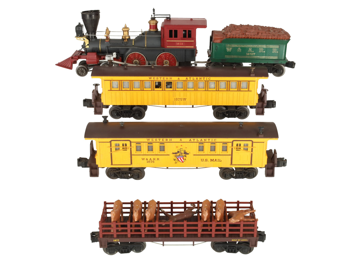 Lionel 2528WS Vintage O 1872 5 Star Frontier Set [1959] VG