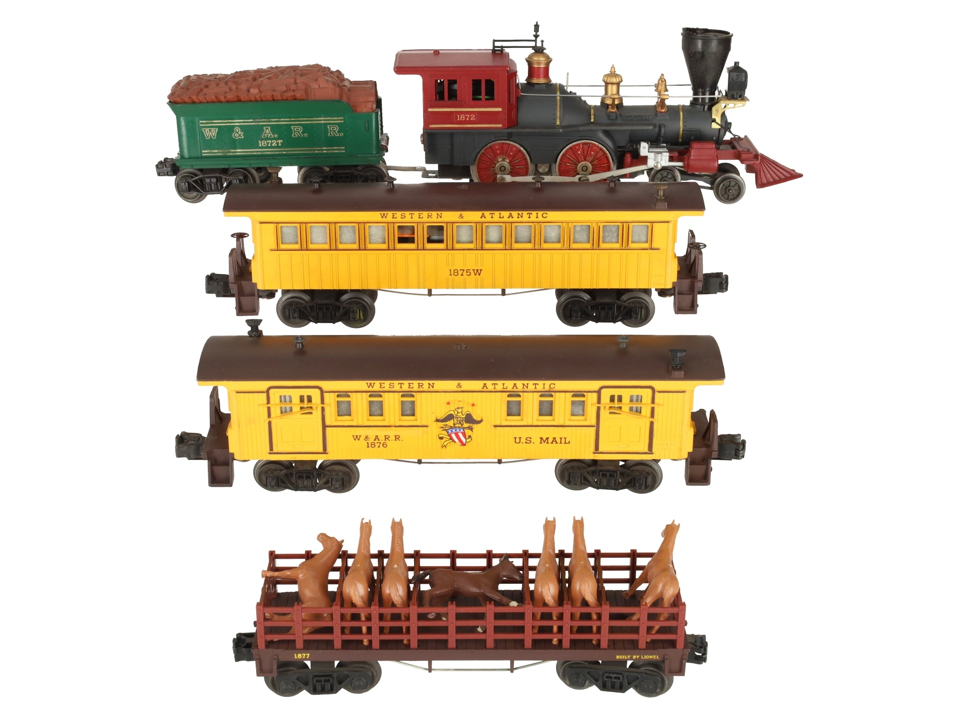Lionel 2528WS Vintage O 1872 5 Star Frontier Set [1959] VG