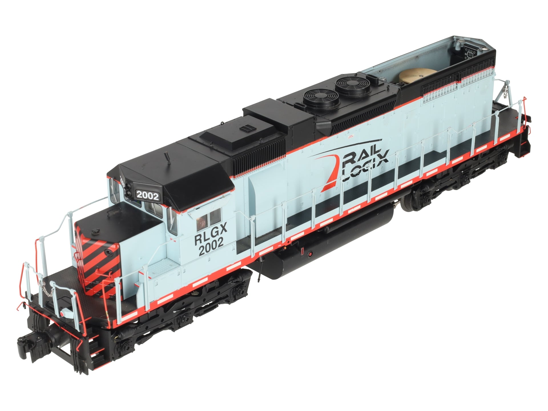 Lionel 2033062 O Gauge Rail Logix LEGACY SD38 Diesel Locomotive #2002