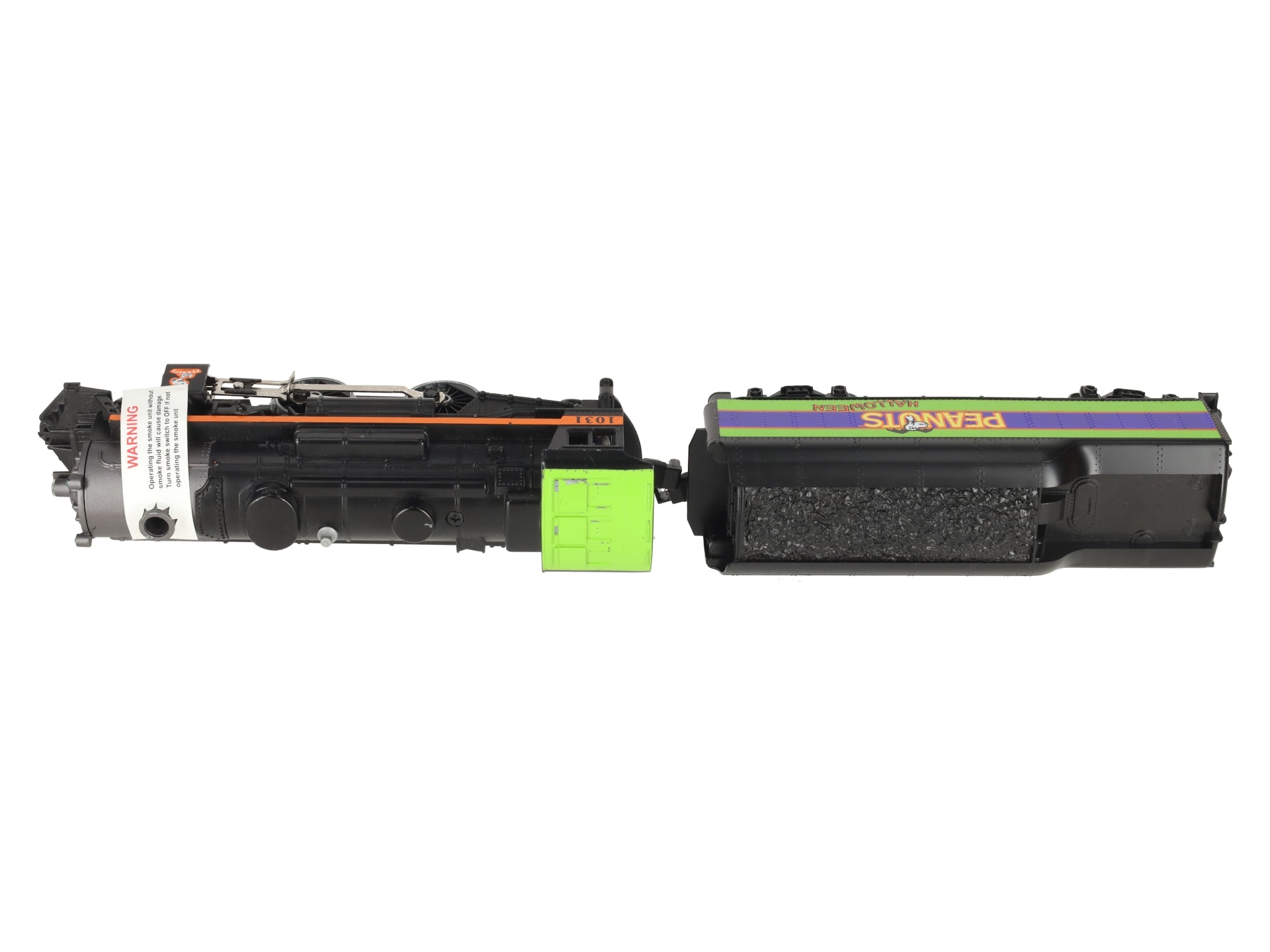 Lionel 6-30214 O Gauge Peanuts Halloween Steam Locomotive & Tender #1031 EX