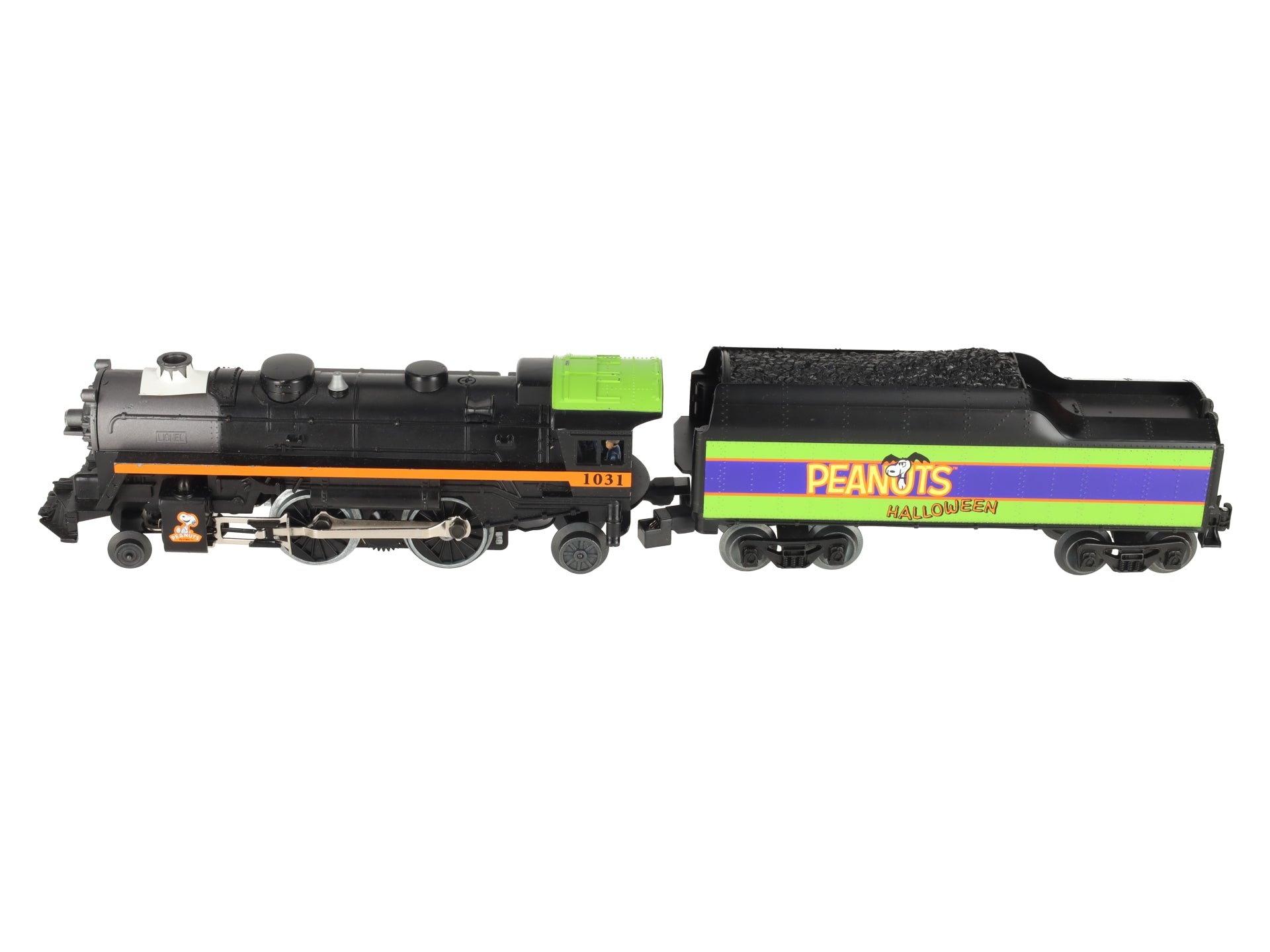 Lionel 6-30214 O Gauge Peanuts Halloween Steam Locomotive & Tender #1031 EX