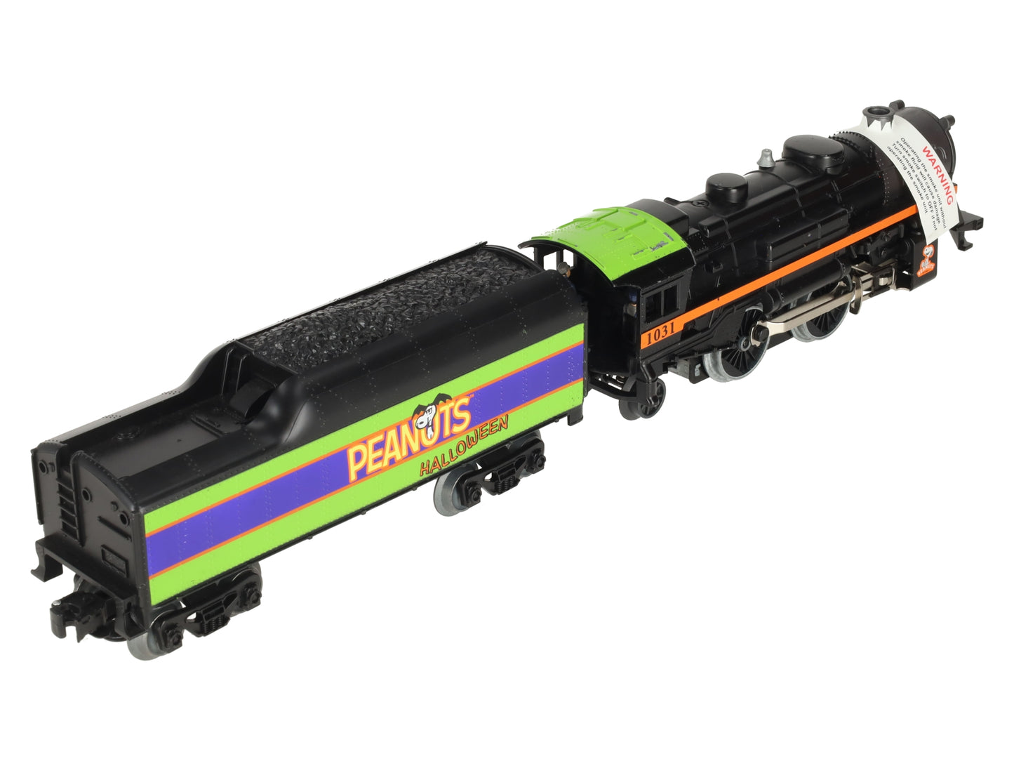 Lionel 6-30214 O Gauge Peanuts Halloween Steam Locomotive & Tender #1031 EX