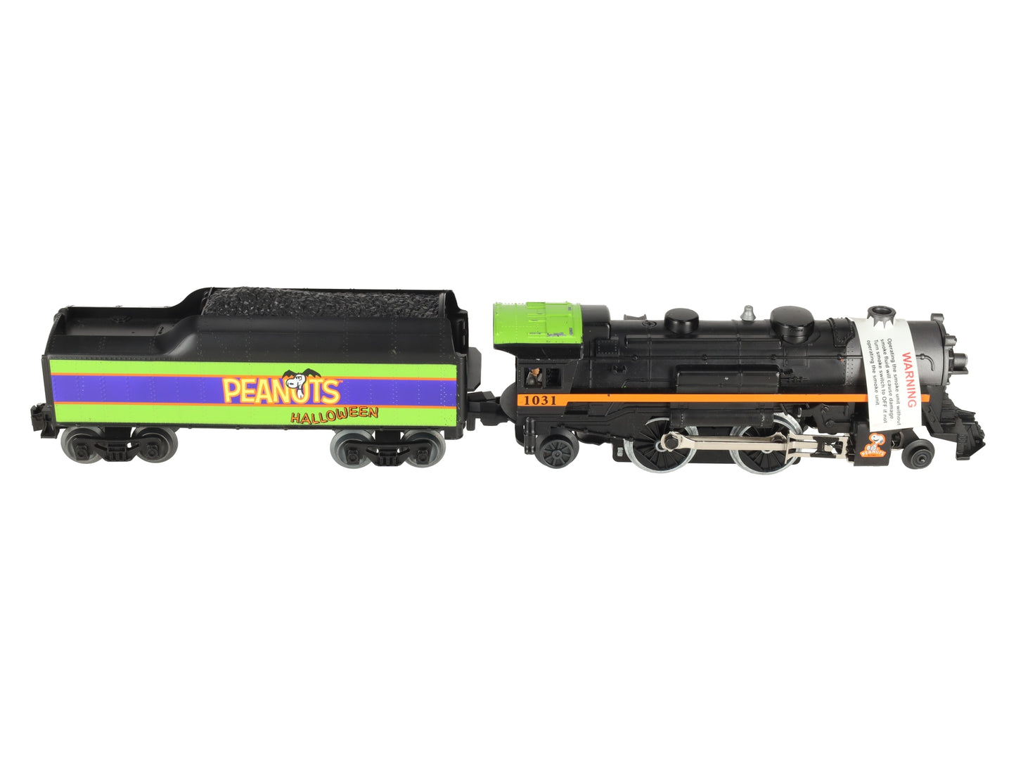 Lionel 6-30214 O Gauge Peanuts Halloween Steam Locomotive & Tender #1031 EX