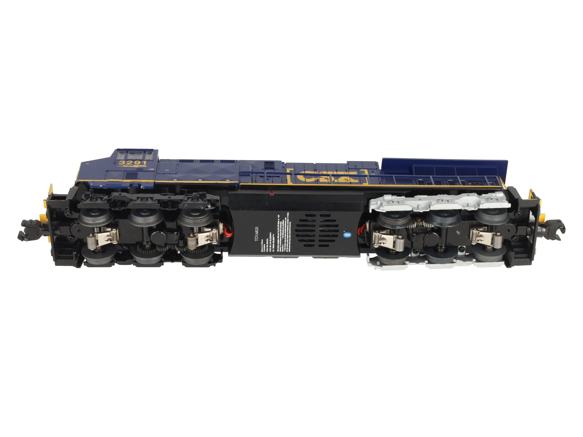 Lionel 1934022 O Gauge CSX Lionchief Plus 2.0 ET44AC Diesel Locomotive #3291