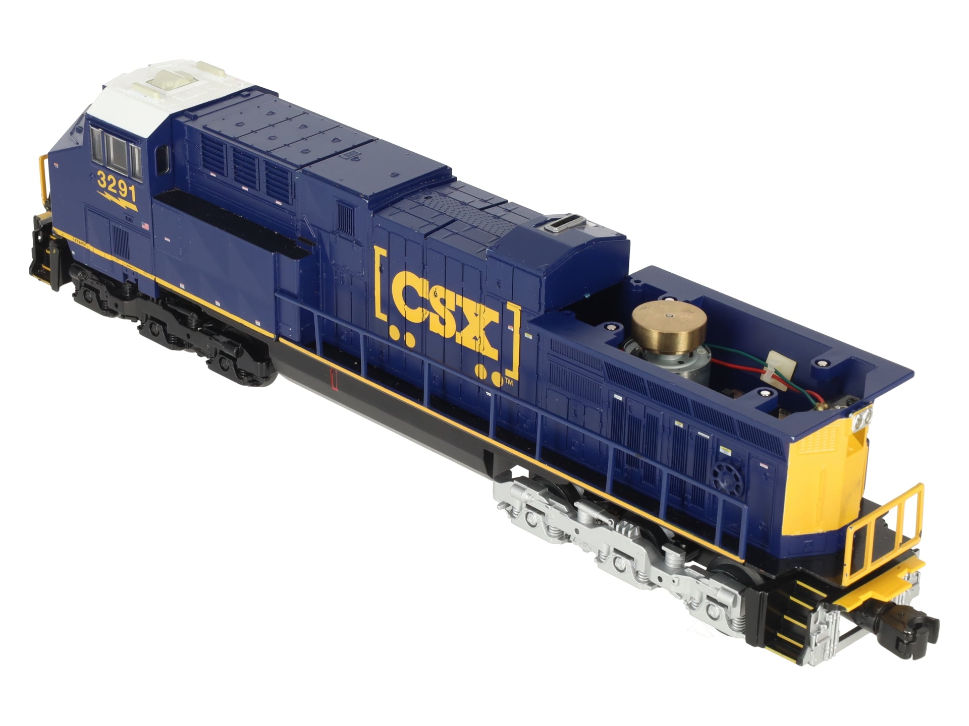 Lionel 1934022 O Gauge CSX Lionchief Plus 2.0 ET44AC Diesel Locomotive #3291