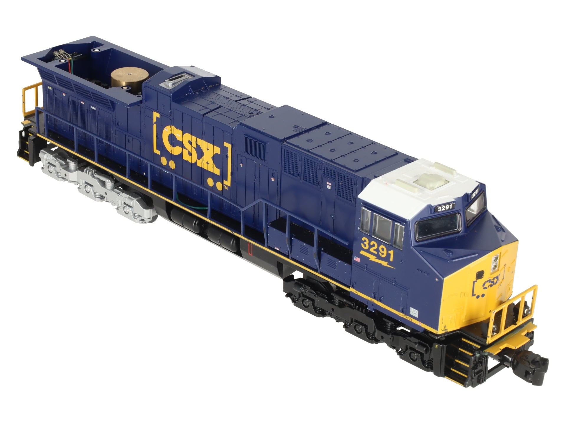 Lionel 1934022 O Gauge CSX Lionchief Plus 2.0 ET44AC Diesel Locomotive #3291