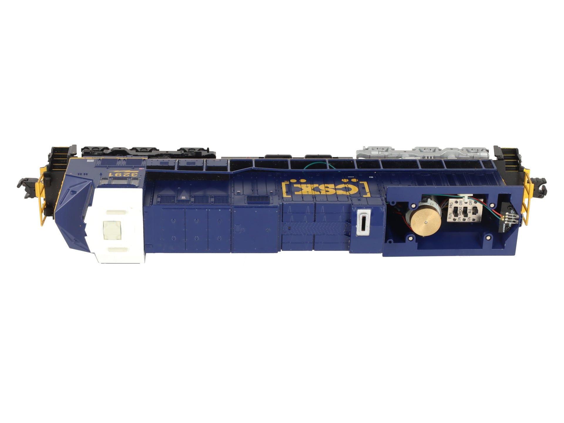 Lionel 1934022 O Gauge CSX Lionchief Plus 2.0 ET44AC Diesel Locomotive #3291