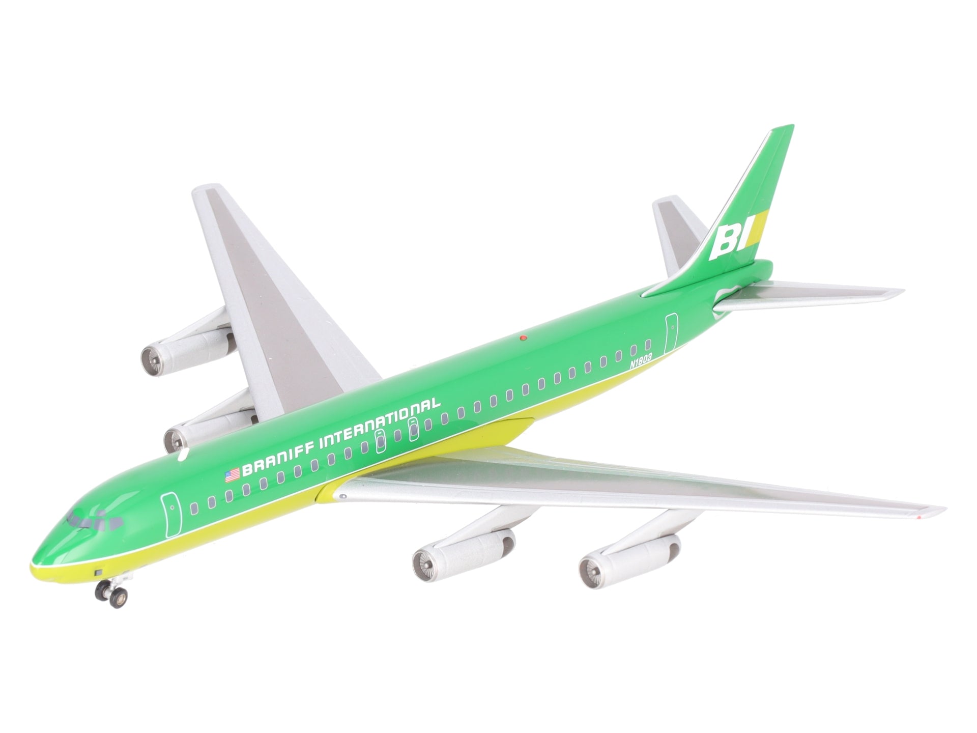 Aviation 200 AV2DC80611B 1:200 Braniff International DC-8-62 McDonnell Douglas VG/Box
