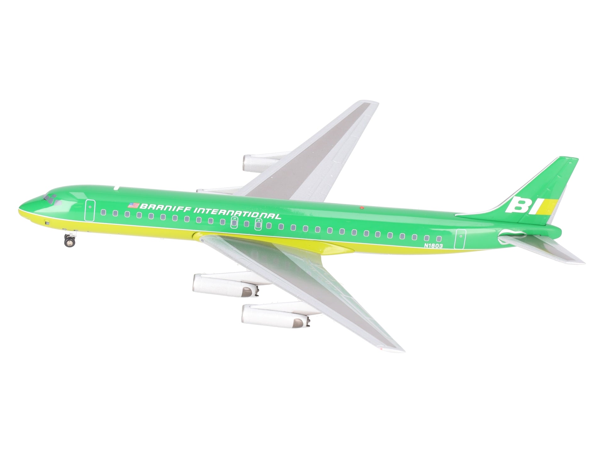 Aviation 200 AV2DC80611B 1:200 Braniff International DC-8-62 McDonnell Douglas VG/Box