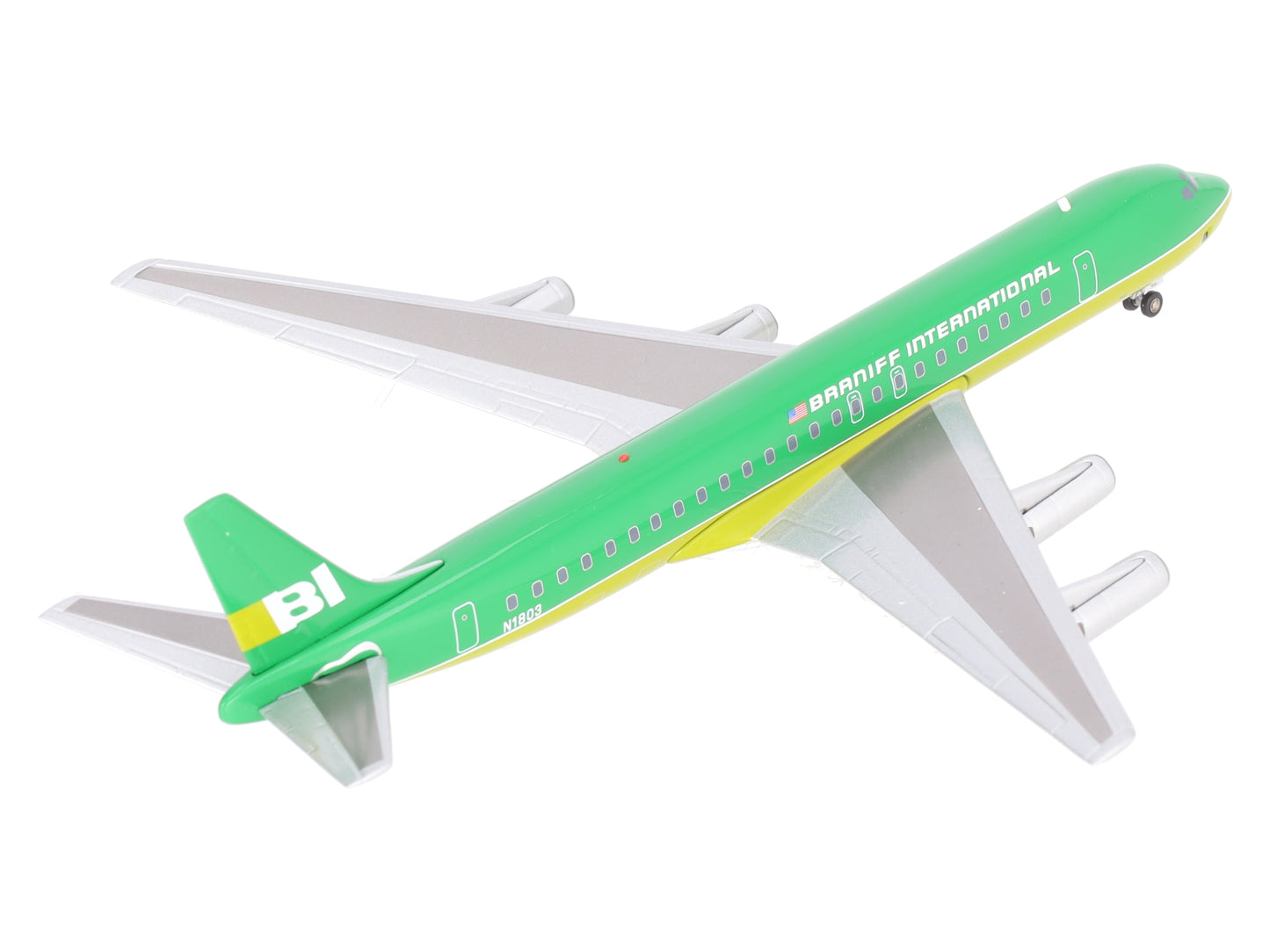 Aviation 200 AV2DC80611B 1:200 Braniff International DC-8-62 McDonnell Douglas VG/Box
