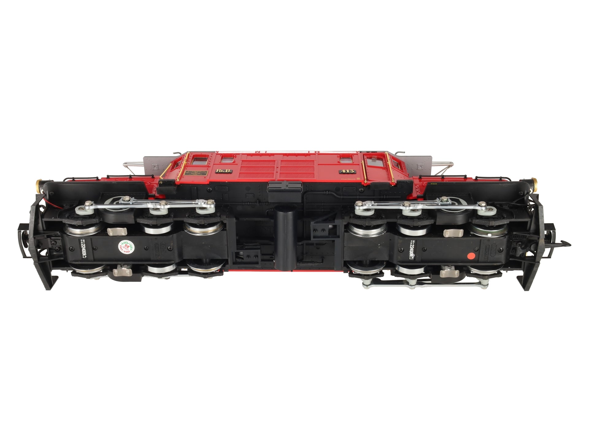 LGB 2240 G Scale Rh.B Electric Locomotive #413 EX/Box