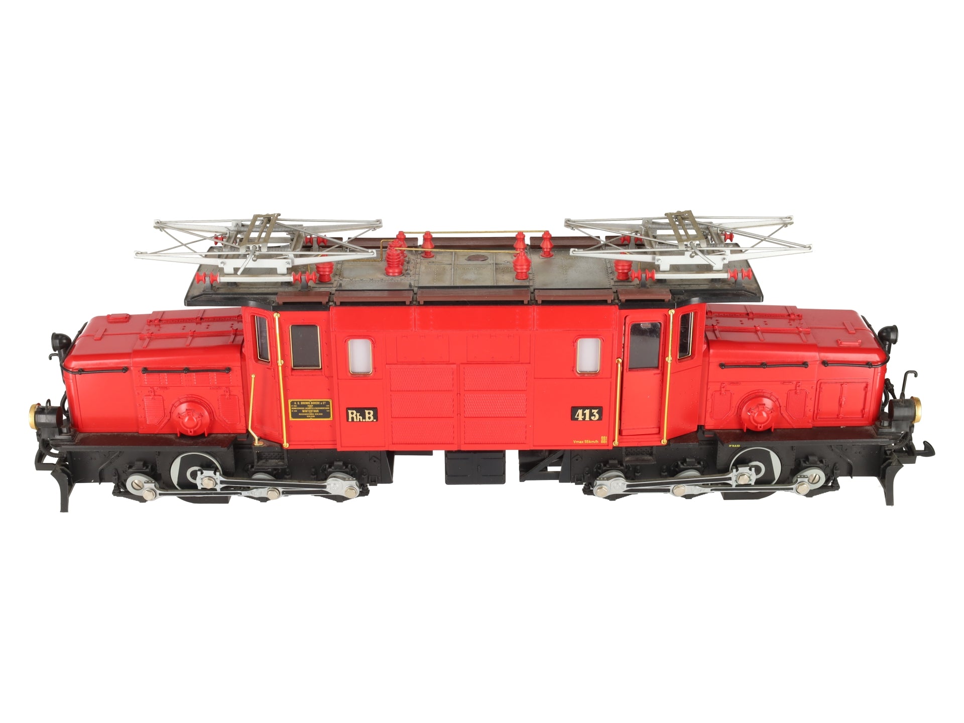 LGB 2240 G Scale Rh.B Electric Locomotive #413 EX/Box